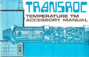 Temperature Manual cover
